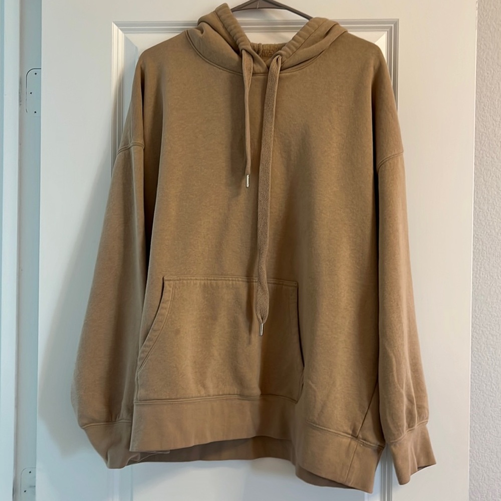 Sand color hoodie (not lulu)